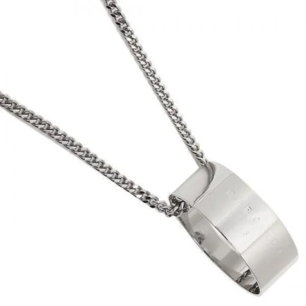 Logo Ring Large Pendant Necklace